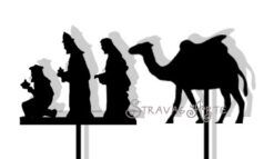 NATIVITA' PRESEPE - set di sagome e manualetto pratico sul teatro delle ombre - immagine 4