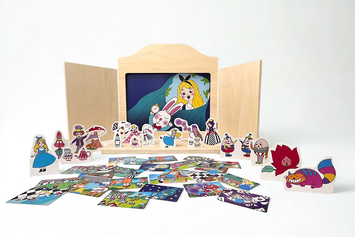 Libri classici della letteratura per l'infanzia in formato Kamishibai - Alice nel Paese delle Meraviglie StravagArte