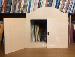 TEATRINO PER KAMISHIBAI A3 in legno naturale - immagine 9