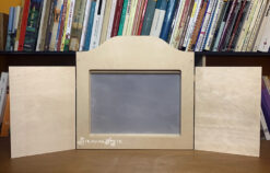 TEATRINO PER KAMISHIBAI A3 in legno naturale - immagine 14