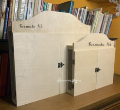 TEATRINO PER KAMISHIBAI A3 in legno naturale - immagine 7