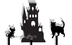 IL GATTO CON GLI STIVALI - set di sagome e manualetto pratico sul teatro delle ombre - immagine 5