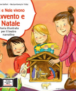 BETUL E NELE VIVONO L'AVVENTO E IL NATALE - storia kamishibai StravagArte - copertina fronte