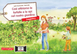 COSI' ATTIRIAMO LE FARFALLE E LE API NEL NOSTRO GIARDINO - storia kamishibai StravagArte - copertina fronte