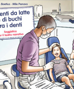 di denti da latte e di buchi tra i denti 1 storia storie per kamishibai formato a3 dentista carie igiene dentale butai teatrino in legno regalo personalizzato natale fine an