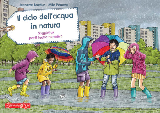 IL CICLO DELL'ACQUA IN NATURA - storia kamishibai StravagArte - copertina fronte