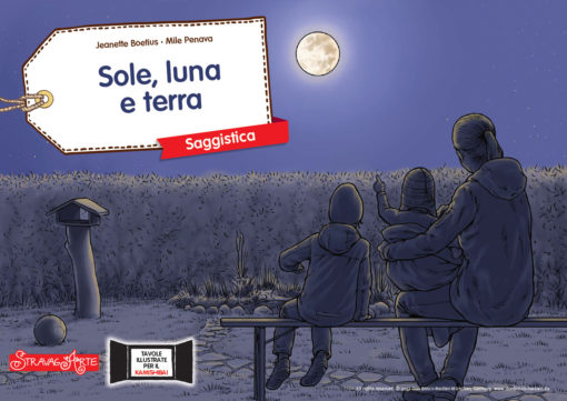 SOLE, LUNA E TERRA - storia kamishibai StravagArte - copertina fronte