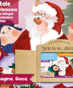 Babbo Natale e il biscotto dell'Amicizia - storia kamishibai bilingue di StravagArte