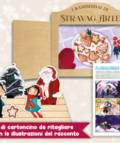 Babbo Natale e il biscotto dell'Amicizia - storia kamishibai bilingue di StravagArte - contenuto