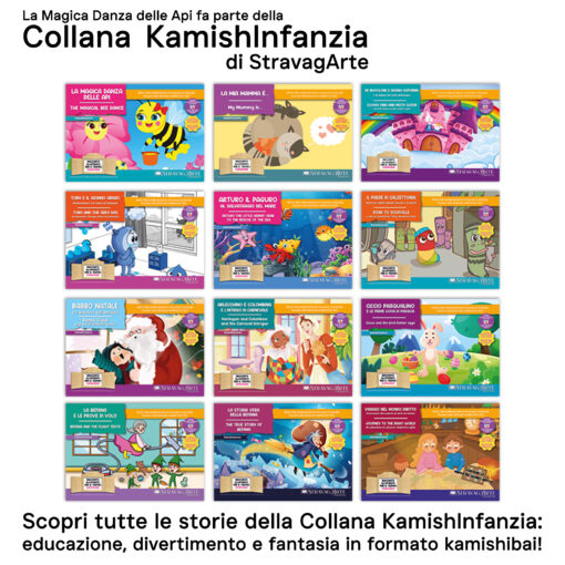 LA MAGICA DANZA DELLE API- storia kamishibai bilingue