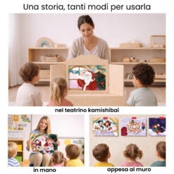 Kamishibai: Uso didattico storia Babbo Natale e il biscotto dell’amicizia StravagArte in classe.