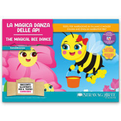 Kamishibai copertina storia bilingue La Magica Danza delle Api StravagArte