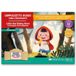 Kamishibai copertina storia bilingue Cappuccetto Rosso Fiaba Stravagante StravagArte