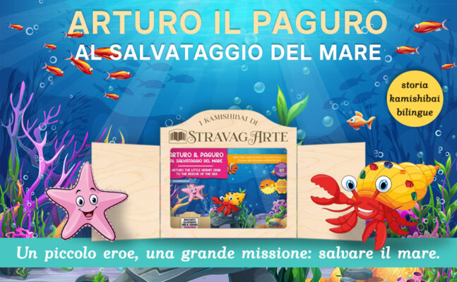 Copertina Arturo il Paguro al Salvataggio del Mare