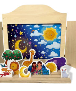 Creazione per bambini storia kamishibai bilingue StravagArte