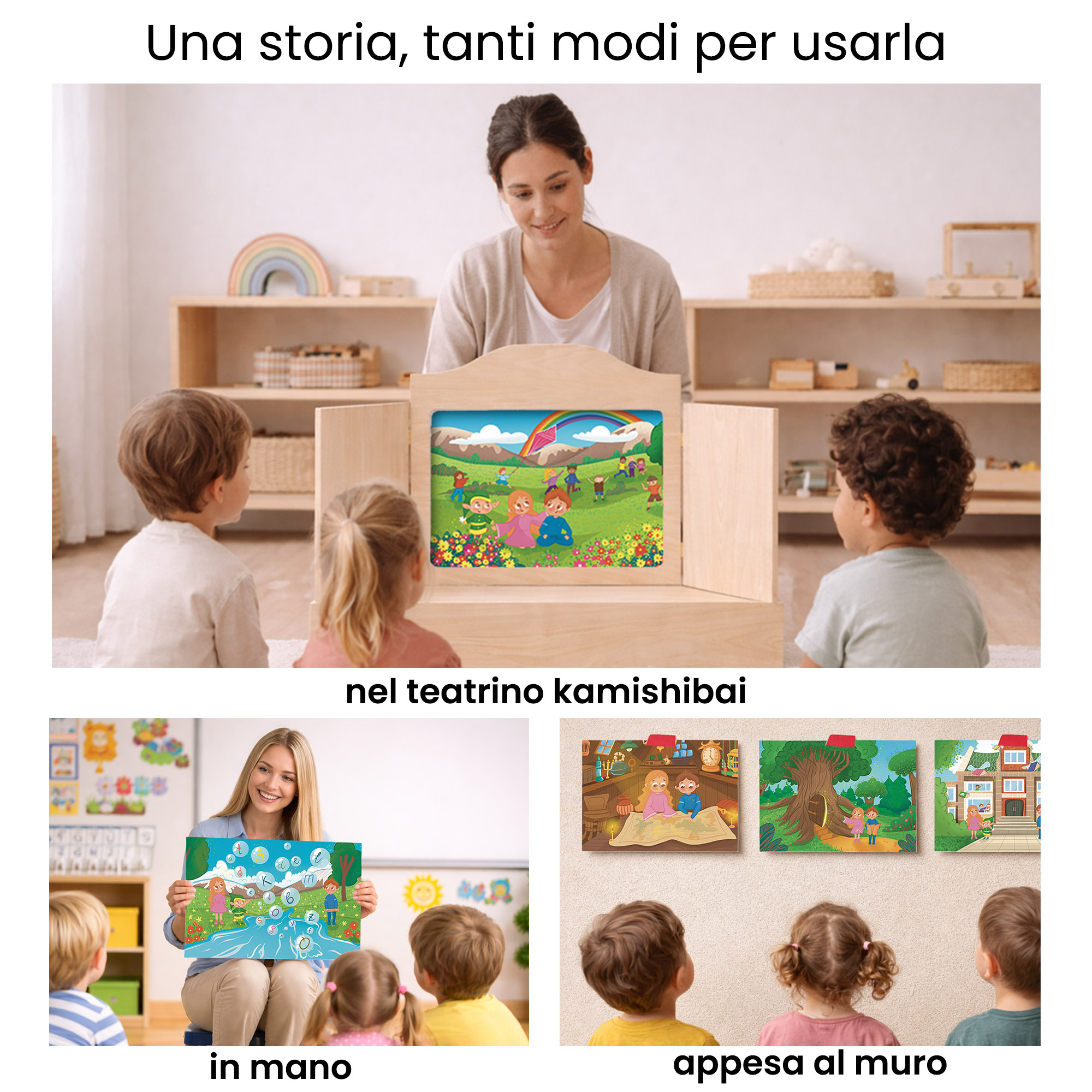 Kamishibai per la scuola: Uso didattico storia Viaggio nel Mondo Diritto: Un’avventura alla Scoperta dei Diritti dei Bambini StravagArte in classe.