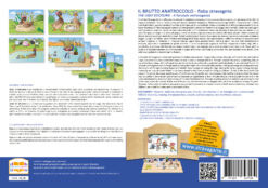 IL BRUTTO ANATROCCOLO FIABA STRAVAGANTE retro the ugly duckling a fairytale extravaganza kamishibai storie kamishibai collana KamishiFiabe StravagARte