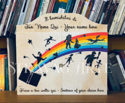 Teatrino kamishibai A3 Legno di Betulla Personalizzabile - LN010 LN010 2 STRAVAGARTE TEATRINO KAMISHIBAI A3 DECORATO PERSONALIZZATO PERSONALIZZABILE libro arcobaleno personaggi fiabe