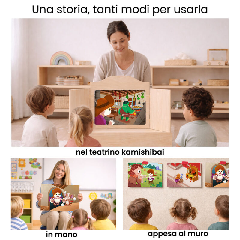 Kamishibai per la scuola: Uso didattico storia Kamishibai Il gatto con gli stivali StravagArte in classe.