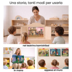 Kamishibai per la scuola: Uso didattico storia Destinazione Betlemme Storia del Viaggio di Maria e Giuseppe Ispirata ai Vangeli StravagArte in classe.