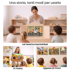 Kamishibai per la scuola: Uso didattico storia Il Re sull’Asinello – Storia della Domenica delle Palme ispirata ai Vangeli StravagArte in classe.