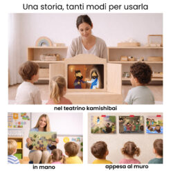 Kamishibai per la scuola: Uso didattico storia La Fiamma dal Cielo Storia di Ascensione e Pentecoste ispirata ai Vangeli StravagArte in classe.