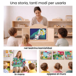Kamishibai per la scuola: Uso didattico storia Alice nel Paese delle Meraviglie, Giù Giù Giù nella Tana del Coniglio StravagArte in classe.