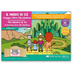 Kamishibai copertina storia bilingue Il Mago di Oz: Viaggio oltre l’Arcobaleno StravagArte