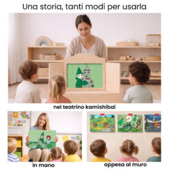 Kamishibai per la scuola: Uso didattico storia Il Mago di Oz: Viaggio oltre l’Arcobaleno StravagArte in classe.