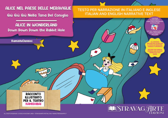 Alice nel Paese delle Meraviglie - storia kamishibai bilingue