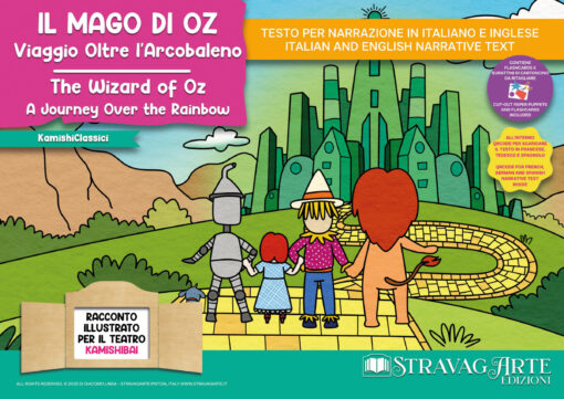 Il Mago di Oz, Viaggio Oltre l'Arcobaleno - storia kamishibai bilingue