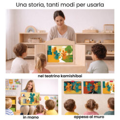 Kamishibai per la scuola: Uso didattico storia Il Topo di Qui e il Topo di Là – Una Storia a Metà Strada StravagArte in classe.