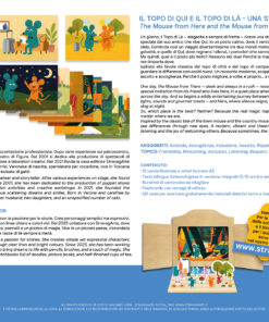Il Topo di Qui e il Topo di Là – Una Storia a Metà Strada | Storia kamishibai bilingue italiano/inglese con burattini, flashcards e materiali educativi stampabili