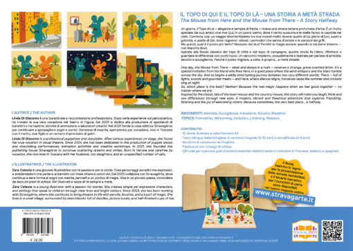 Il Topo di Qui e il Topo di Là – Una Storia a Metà Strada | Storia kamishibai bilingue italiano/inglese con burattini, flashcards e materiali educativi stampabili