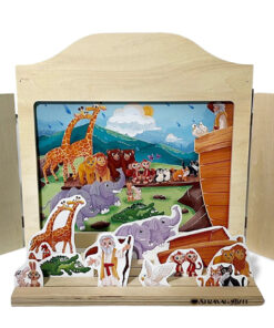 L'Arca di Noè - storia kamishibai bilingue di StravagArte - racconto biblico illustrato per bambini