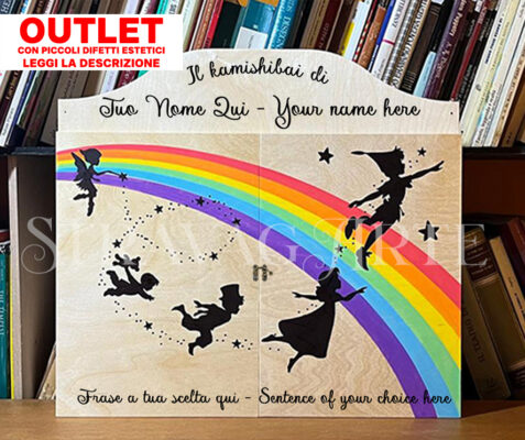 Teatrino Kamishibai Economico in Legno A3 Personalizzabile - Outlet LN05