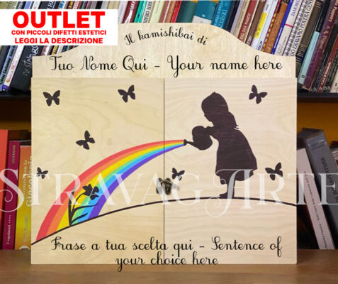 Teatrino Kamishibai Economico in Legno A3 Personalizzabile - Outlet LN13
