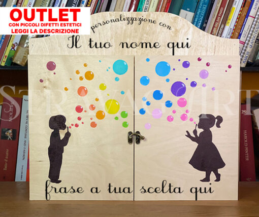 Teatrino Kamishibai Economico in Legno A3 Personalizzabile - Outlet LN13