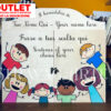Teatrino Kamishibai Economico in Legno A3 Personalizzabile - Outlet LN19
