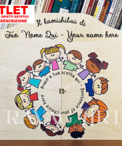 Teatrino Kamishibai Economico in Legno A3 Personalizzabile - Outlet LN21