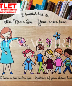 Teatrino Kamishibai Economico in Legno A3 Personalizzabile - Outlet LN22