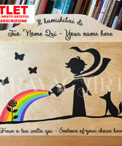 Teatrino Kamishibai Economico in Legno A3 Personalizzabile - Outlet LN24