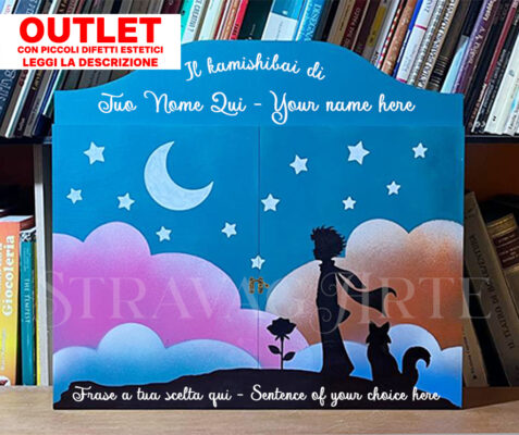 Teatrino Kamishibai Economico in Legno A3 Personalizzabile - Outlet TU04
