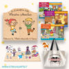 stravagarte kamishibai economico pacchetto offerta risparmio teatrino kamishibai decorato personalizzabile