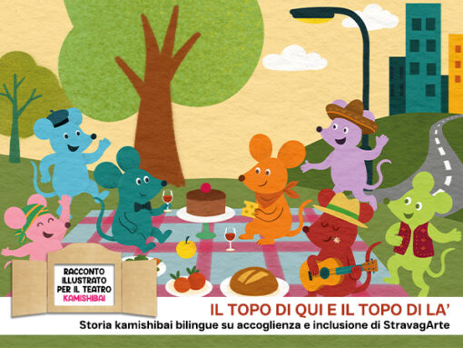 Accoglienza con il kamishibai: la storia di due topi Una storia Kamishibai da usare in classe per parlare di diversità, accoglienza e convivenza