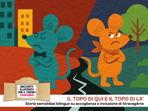 Accoglienza con il kamishibai: la storia di due topi Una storia Kamishibai da usare in classe per parlare di diversità, accoglienza e convivenza