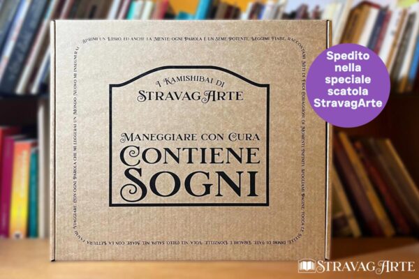 teatrino kamishibai scatola spedizione confezione regalo - di StravagArte
