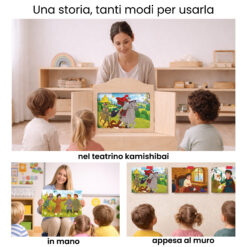Kamishibai per la scuola: Uso didattico storia San Francesco, il Fratello di Tutti - Racconto della Vita Ispirato alle Fonti Francescane StravagArte in classe.