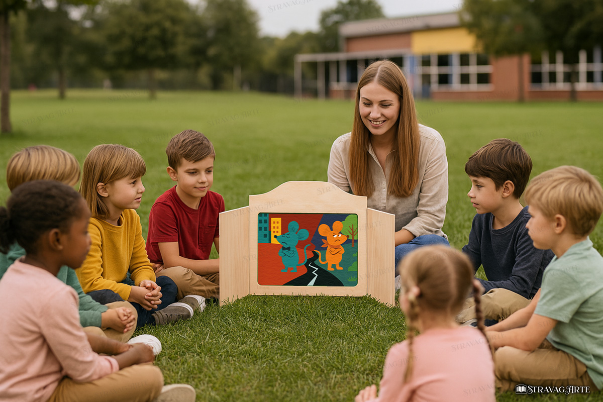 Guida completa al Circle Time: scopri le migliori attività per l'ascolto attivo e la gestione dei conflitti in classe. Lo strumento Kamishibai per iniziare.