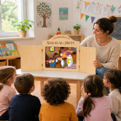 Accoglienza a scuola bambini gruppo classe kamishibai StravagArte